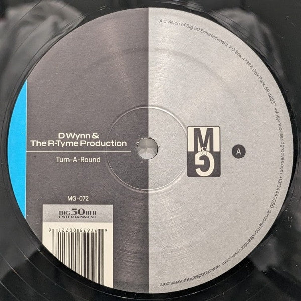 D Wynn & The R-Tyme Production* : Turn-A-Round (12", EP)