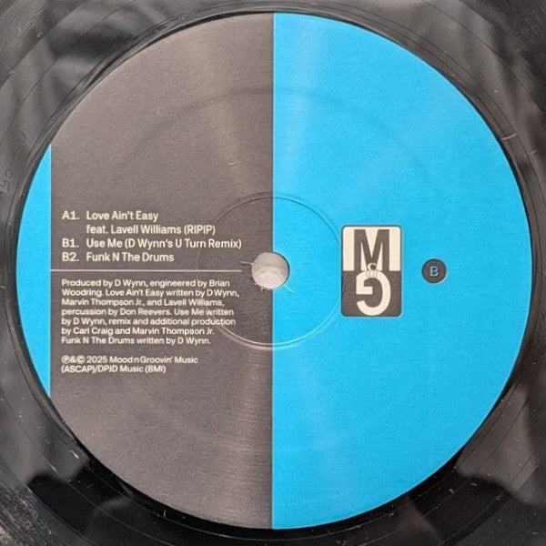 D Wynn & The R-Tyme Production* : Turn-A-Round (12", EP)