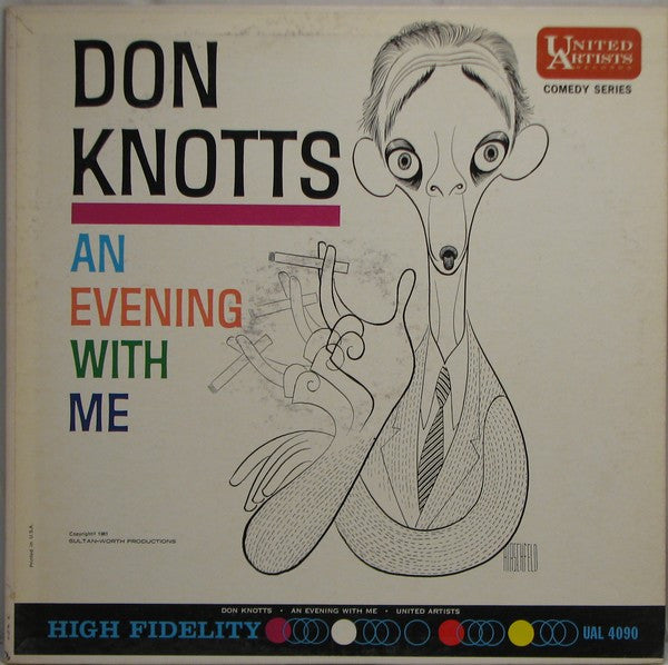 Don Knotts : An Evening With Me (LP, Mono)