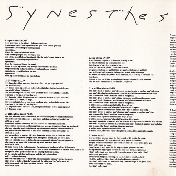 Peter Himmelman : Synesthesia (CD, Album)