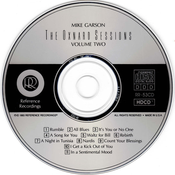 Mike Garson : The Oxnard Sessions Volume Two (HDCD, Album)