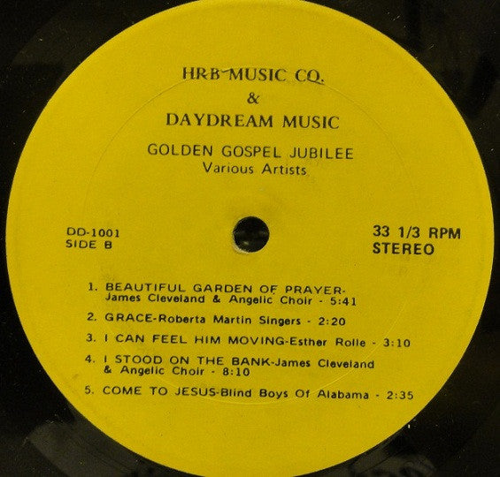 Various : Golden Gospel Jubilee (2xLP, Comp)