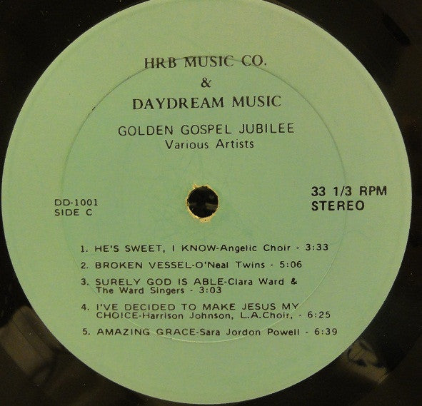 Various : Golden Gospel Jubilee (2xLP, Comp)