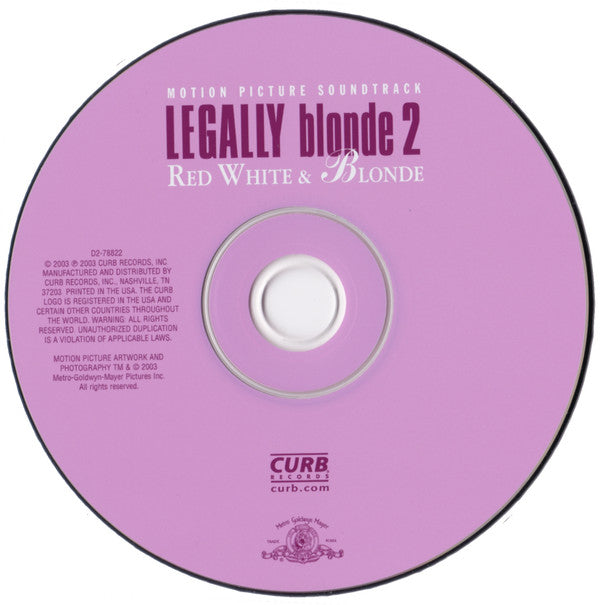 Various : Legally Blonde 2 - Soundtrack (CD, Comp)