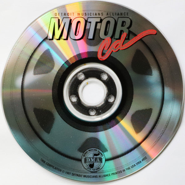 Various : Detroit Musicians Alliance, Motor CD, United We Jam III (CD, Comp, Smplr)