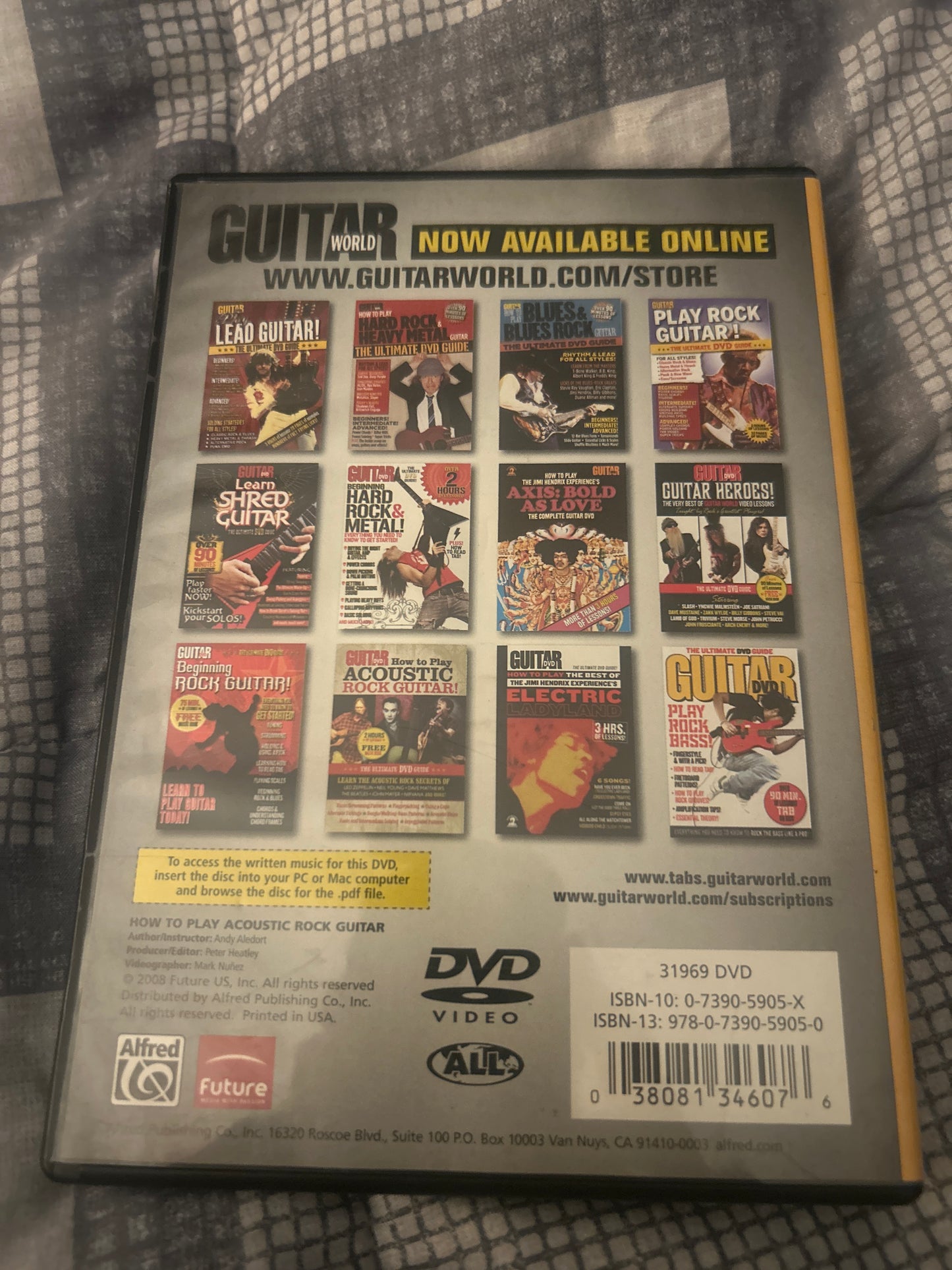 Guitar World - How To Play Acoustic Rick Guitar (DVD)