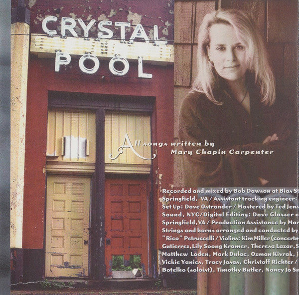 Mary Chapin Carpenter : A Place In The World (CD, Album)