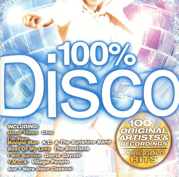 Various : 100% Disco (CD, Comp)