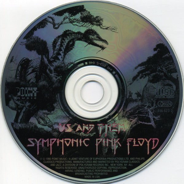 The London Philharmonic Orchestra* : Us And Them (Symphonic Pink Floyd) (CD, Album, Dig)