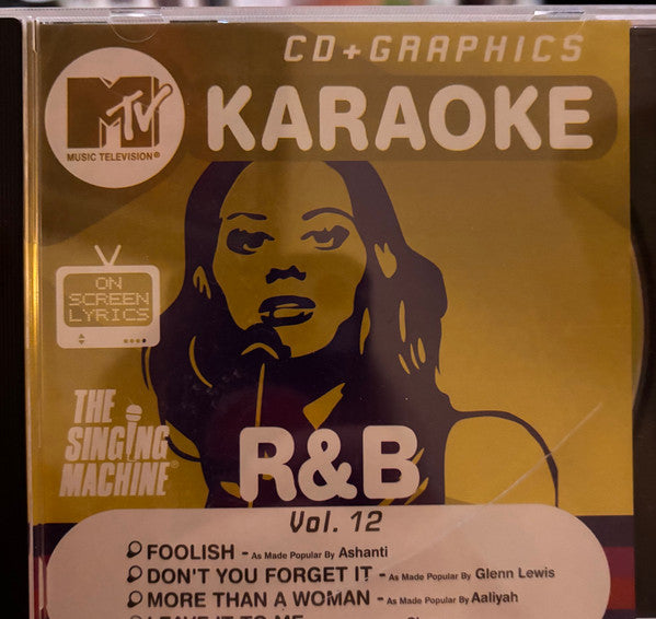 Unknown Artist : R&B Hits Vol. 12 (CD+G, Comp)