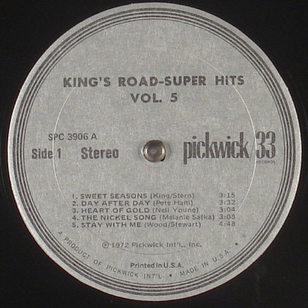Kings Road : Super Hits Volume 5 (LP, Album)