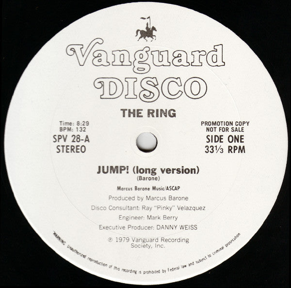 The Ring : Jump! (12", Promo)