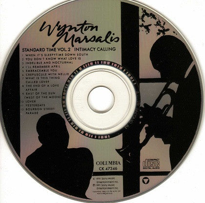 Wynton Marsalis : Standard Time Vol.2 - Intimacy Calling (CD, Album)
