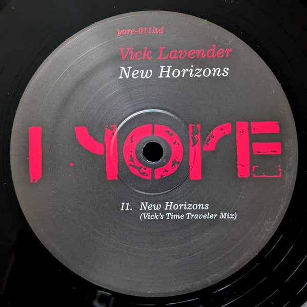 Vick Lavender : New Horizons (12", Ltd)