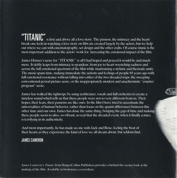 James Horner : Titanic (Music From The Motion Picture) (CD, Album)