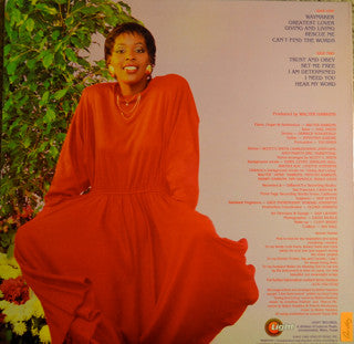 Tramaine Hawkins : Determined (LP, Album)