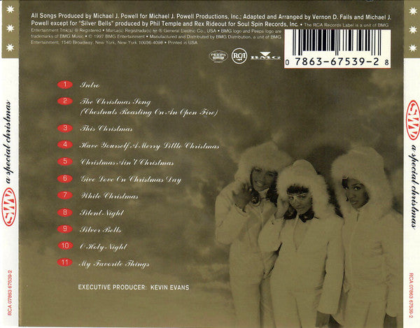 SWV : A Special Christmas (CD, Album)