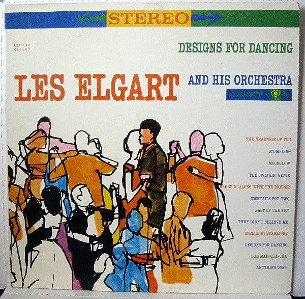 Les Elgart And His Orchestra : Designs For Dancing (LP)
