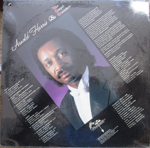 Arnold Harris (2) & The Gospel Crusaders (7) : Man With The World In His Hand (LP, Album)