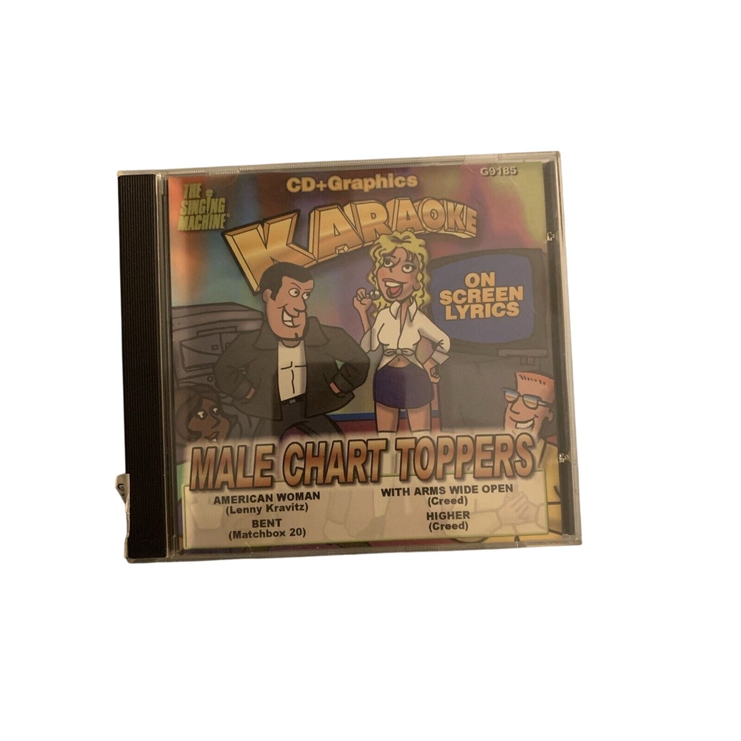 Karaoke: Male Chart Toppers - Audio CD By Various Artists