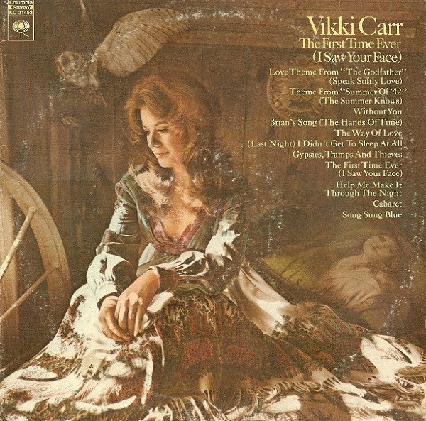 Vikki Carr : The First Time Ever (I Saw Your Face) (LP)