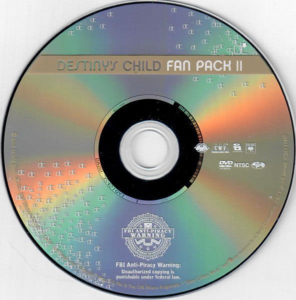 Destiny's Child : Fan Pack II (DVD-V, NTSC, Reg)