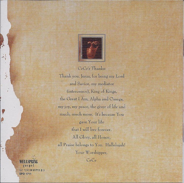 CeCe Winans : Alabaster Box (CD, Album)