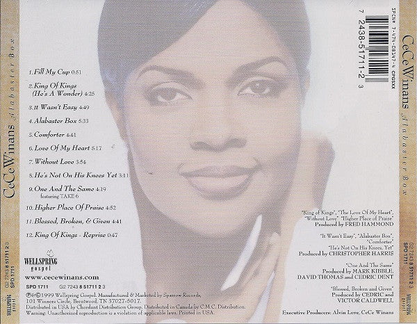 CeCe Winans : Alabaster Box (CD, Album)