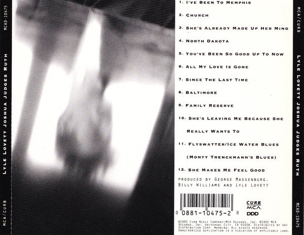 Lyle Lovett : Joshua Judges Ruth (CD, Album, JVC)