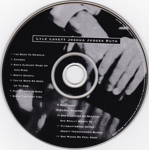 Lyle Lovett : Joshua Judges Ruth (CD, Album, JVC)