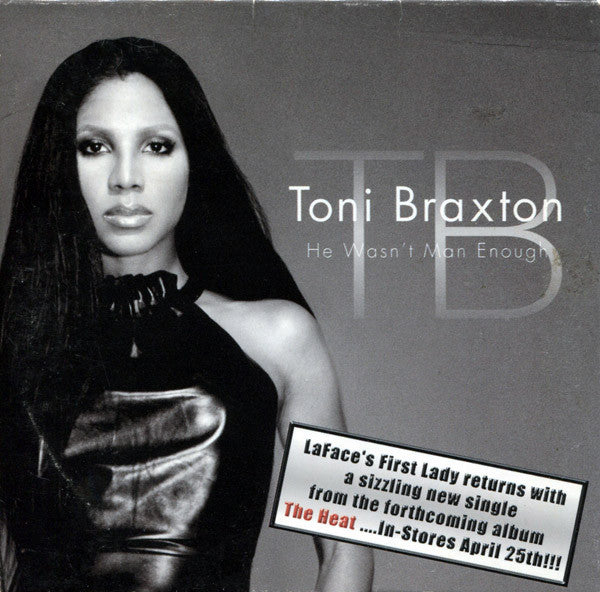 Toni Braxton : He Wasn't Man Enough (CD, Single, Car)