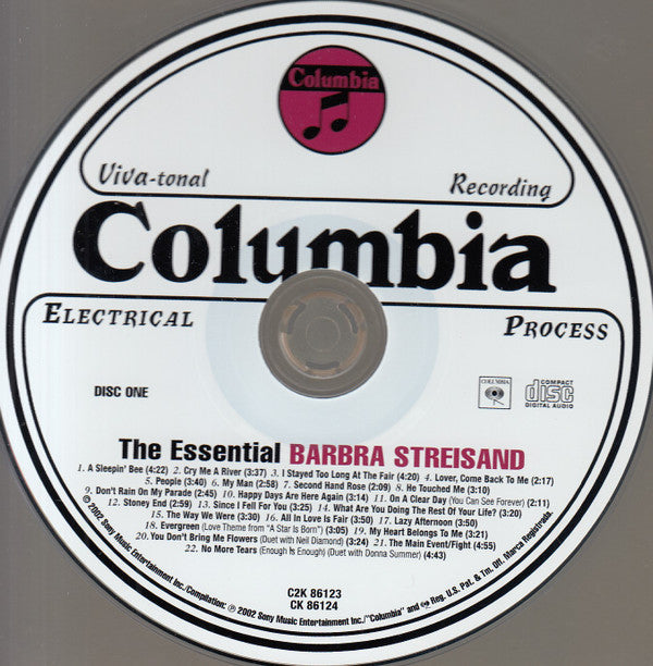 Barbra Streisand : The Essential Barbra Streisand (2xCD, Comp)