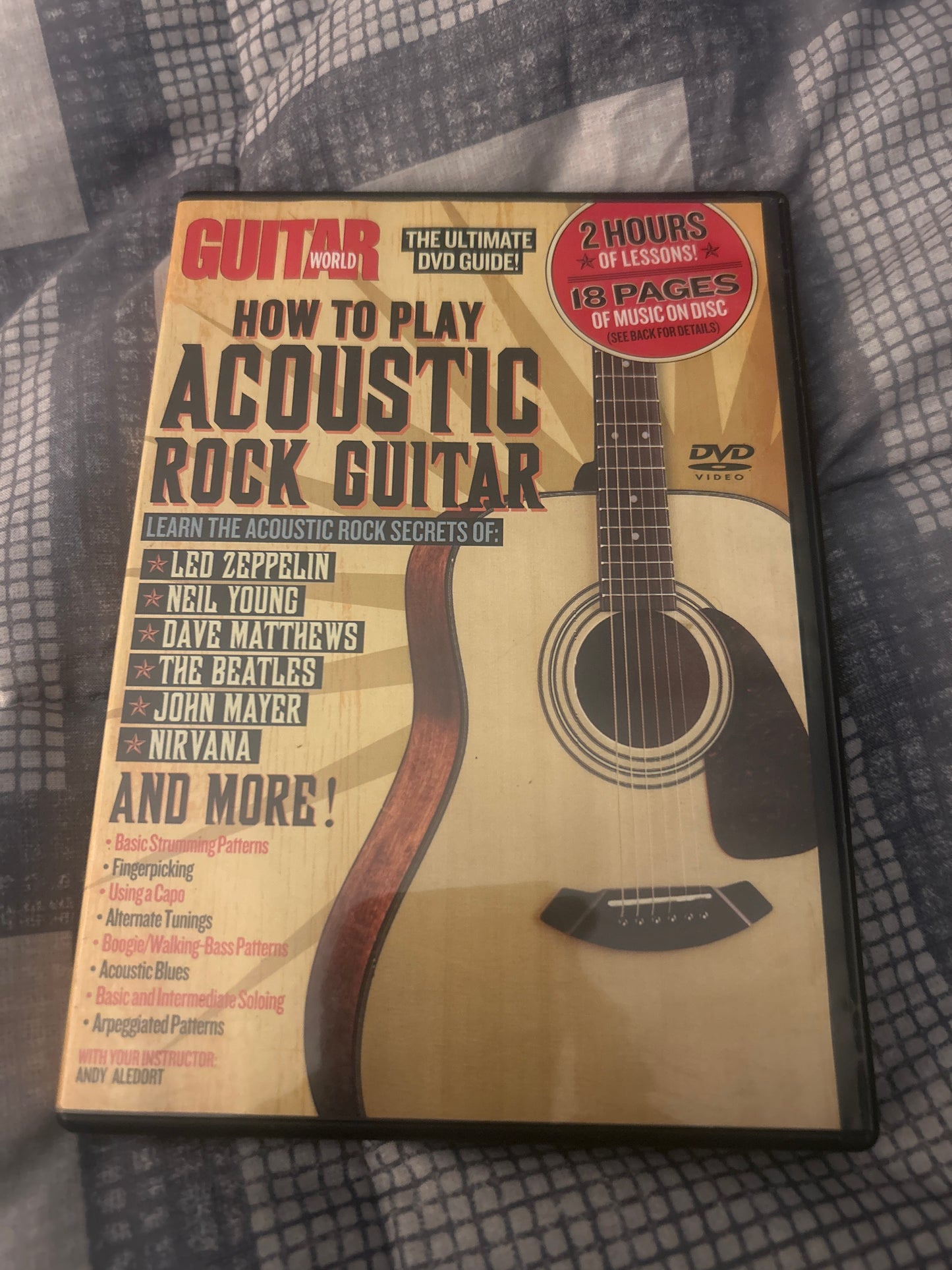 Guitar World - How To Play Acoustic Rick Guitar (DVD)