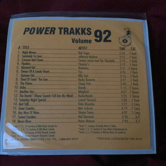 Varios - Power Trakks Volumen 092