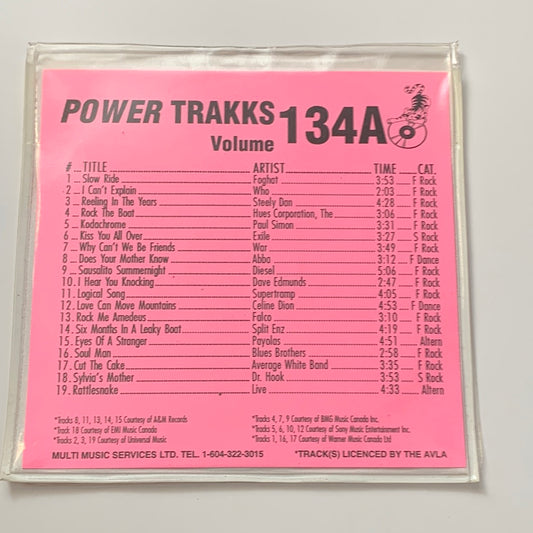 Various - Power Trakks Volume 134A