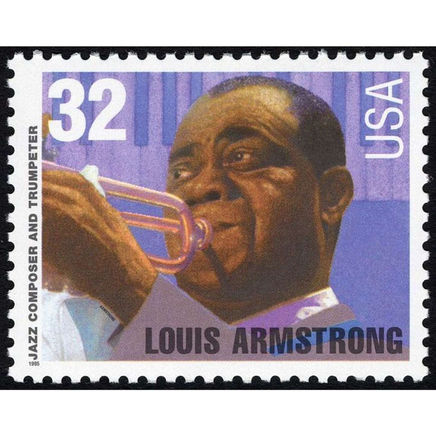 [Lapel Pin] Louis Armstrong [Lapel Pin]