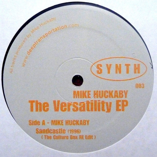 Mike Huckaby : The Versatility EP (12", EP)