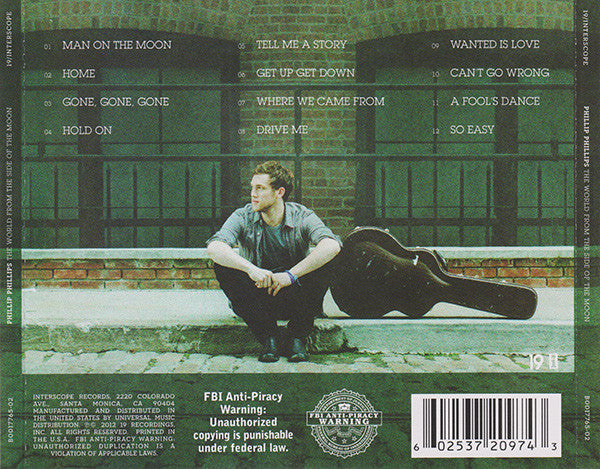 Phillip Phillips : The World From The Side Of The Moon (CD, Album)