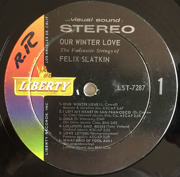 Felix Slatkin : Our Winter Love (LP)