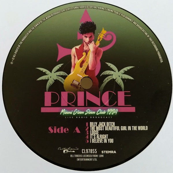 Prince – Miami Glam Slam Club 1994 (Live Radio Broadcast)[Vinyl, Unofficial, 2xLP, 180 gram]