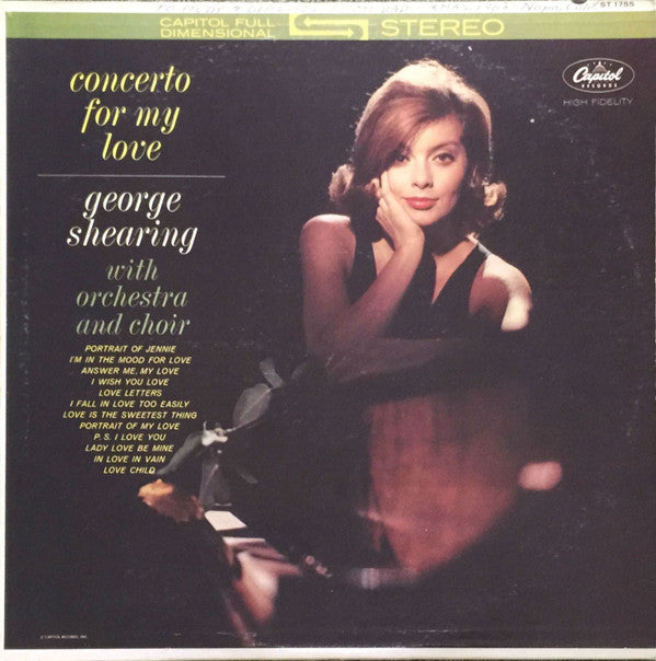 George Shearing : Concerto For My Love (LP, Album, Los)