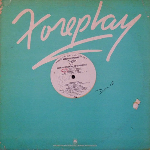 Various : Foreplay #27: A&M's Pre-Release Sampler (LP, S/Sided, Promo, Smplr)