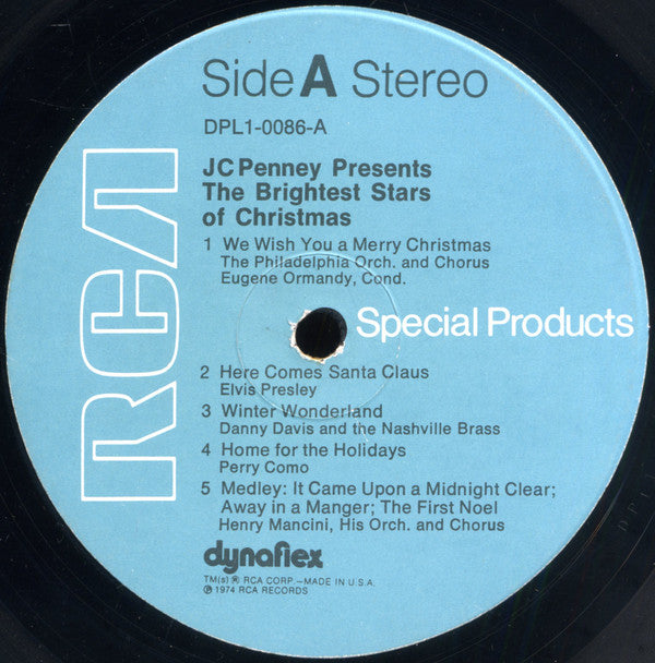 Various : The Brightest Stars Of Christmas (LP, Comp)