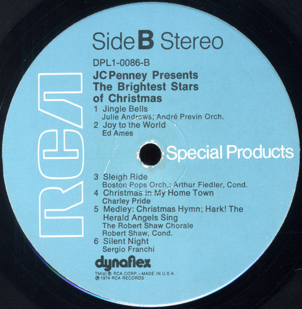 Various : The Brightest Stars Of Christmas (LP, Comp)