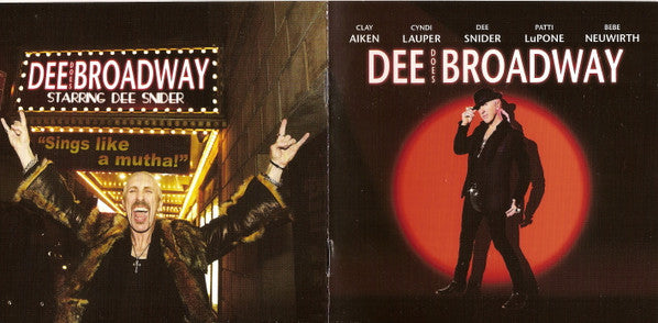 Dee Snider : Dee Does Broadway (CD, Album)