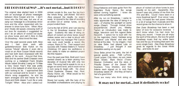 Dee Snider : Dee Does Broadway (CD, Album)