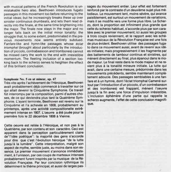 Beethoven* - Dresdner Philharmonie, Herbert Kegel : Symphony No.5 / Symphony No.4 (CD, Comp)