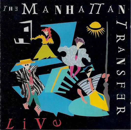 The Manhattan Transfer : Live (CD, Album)