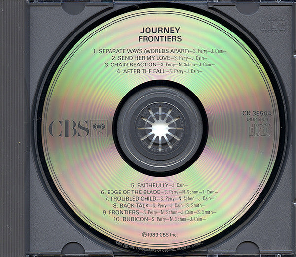 Journey : Frontiers (CD, Album)