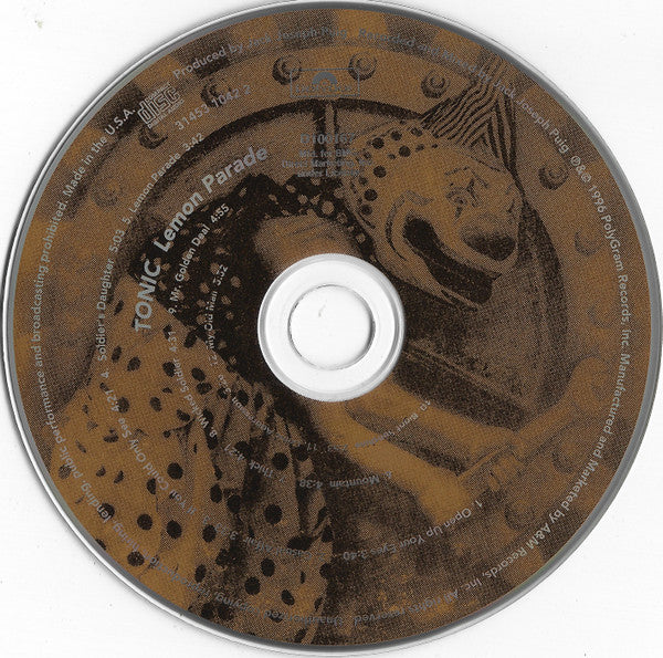 Tonic (2) : Lemon Parade (CD, Album, Club, RE, BMG)